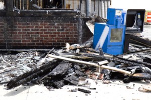 Fire Damaged House